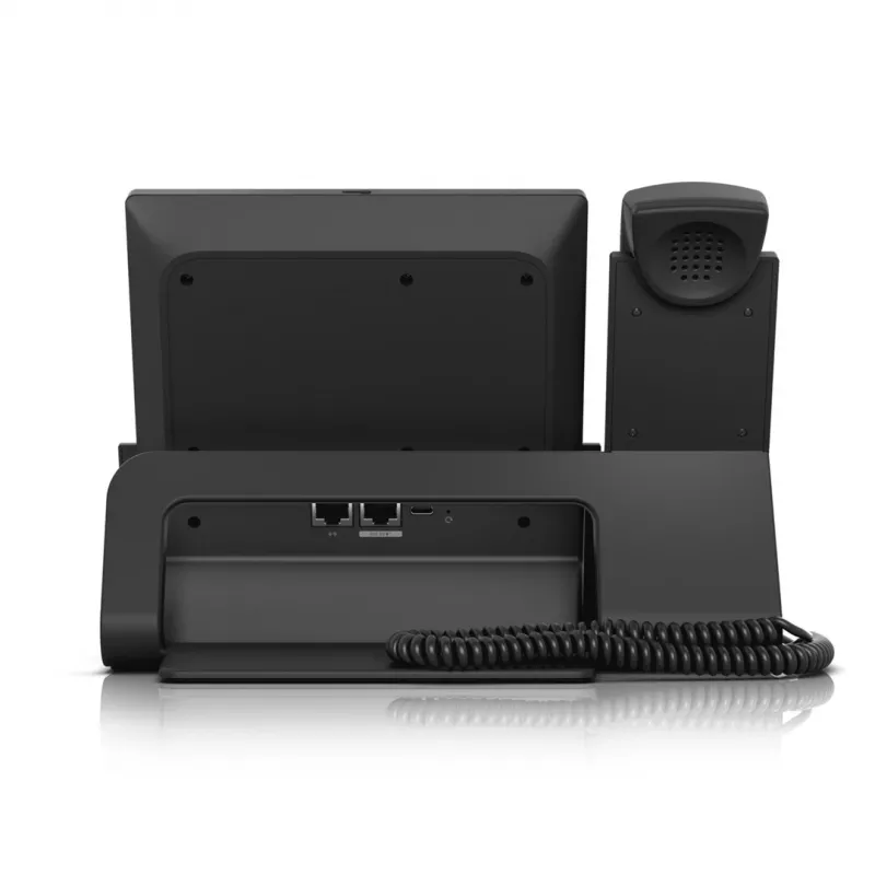 Ubiquiti UniFi Talk UTP-G3-Touch-Enterprise VoIP belaidis stalinis telefonas su jutikliniu ekranu, juodas, Wi-Fi
