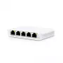 Ubiquiti UniFi USW Flex Mini 5 prievadų valdomas gigabitinio PoE komutatorius baltas