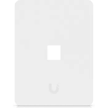 Ubiquiti Universal Keystone Wall Plate – švarus, pritaikomas dizainas, 1 prievadas (balta)