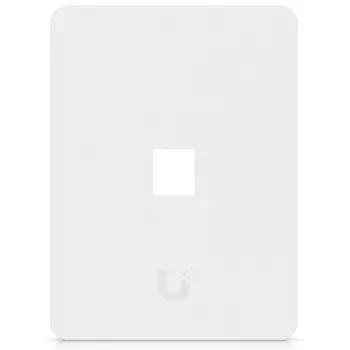 Ubiquiti Universal Keystone Wall Plate – švarus, pritaikomas dizainas, 1 prievadas (balta)
