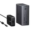 UGREEN 14-in-1 USB-C Dock su dviem DisplayPort, HDMI, 100W PD, Gigabit Ethernet, SD/TF kortelių skaitytuvais ir 3.5mm garso išvestimi