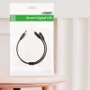 UGREEN 3.5mm ausinių skirstytuvas AUX Y-Splitter 25cm juodas (20816)