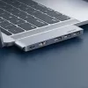 UGREEN 60559 USB-C Dockinė stotelė 9-in-1 šakotuvas su 4K HDMI, 3x USB 3.0, Gigabit Ethernet, SD/MicroSD, 100W PD, sidabrinis