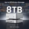 UGREEN 65487 USB-C 11-in-1 Docking Station, skirta Mac Mini M4/M4 Pro, su M.2 SSD lizdu, Space Grey