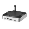 UGREEN 65487 USB-C 11-in-1 Docking Station, skirta Mac Mini M4/M4 Pro, su M.2 SSD lizdu, Space Grey