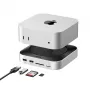 UGREEN 65487 USB-C 11-in-1 Docking Station, skirta Mac Mini M4/M4 Pro, su M.2 SSD lizdu, Space Grey