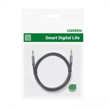 UGREEN AUX Audio Cable 3,5mm Angled Jack 2m Blue (AV112)