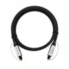 Ugreen AV108 10540 Digitalus optinis garso kabelis Toslink/SPDIF 2m pilkas