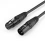 UGREEN AV130 XLR Female to XLR Male mikrofono laidas, 3 m (juodas)