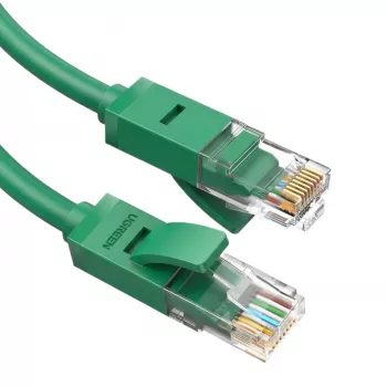 UGREEN Cat6 Ethernet kabelis 1 m žalias – 1Gbps, 250MHz, RJ45