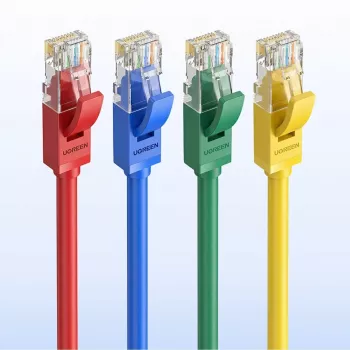 UGREEN Cat6 UTP Ethernet kabelis 1 m – geltonas