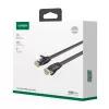 UGREEN Cat6 UTP Ethernet pataisos kabelis RJ45, 15 m, juodas