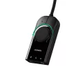 UGREEN CM129 USB-A į 3,5 mm išorinis stereo garso adapteris - juodas