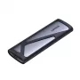 UGREEN CM400-90264 M.2 NVMe/SATA SSD dėklas, 10Gbps USB-C 3.2 Gen 2, be įrankių, aliumininis, sidabrinis