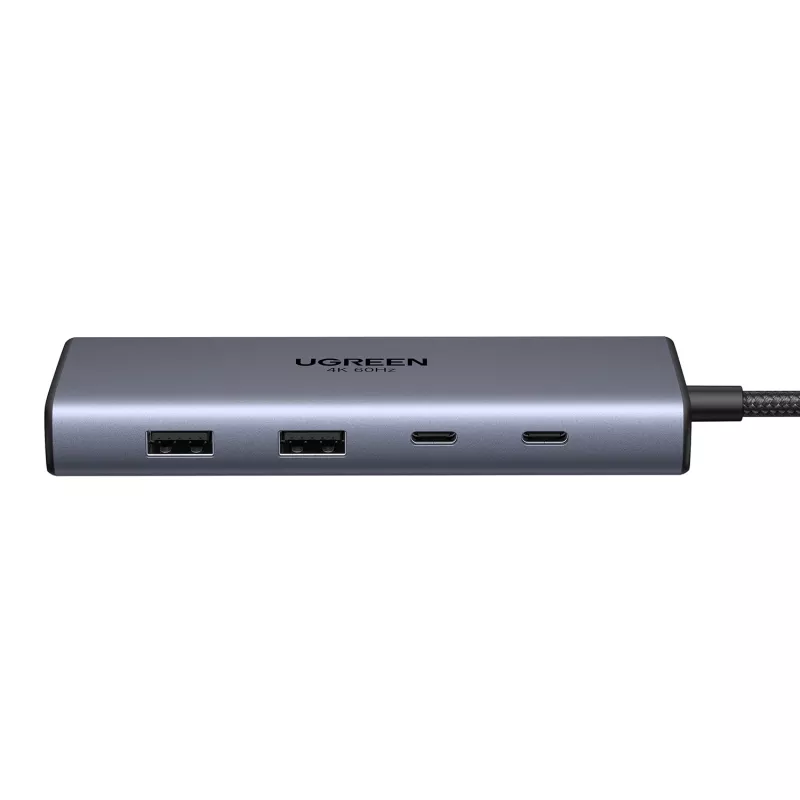 Ugreen CM639 USB-C 10-in-1 Hub su 2x HDMI, 2x USB, RJ45, SD/TF, PD 100W
