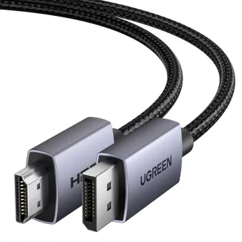 UGREEN DisplayPort į HDMI adapterio kabelis 4K@30Hz 1m juodas DP125