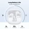 UGREEN EchoBuds Magic belaidės ausinės su aktyviu triukšmo slopinimu, Bluetooth 5.2, IPX5 – baltos