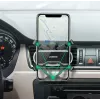 UGREEN Gravity automobilinis laikiklis telefonui prietaisų skydeliui ir stiklui, universalus laikiklis su stipria siurbimo taurele, 360° sukimu, ištraukiama rankena, vieno mygtuko atleidimu, juodos spalvos