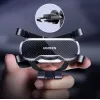 UGREEN Gravity automobilinis laikiklis telefonui prietaisų skydeliui ir stiklui, universalus laikiklis su stipria siurbimo taurele, 360° sukimu, ištraukiama rankena, vieno mygtuko atleidimu, juodos spalvos