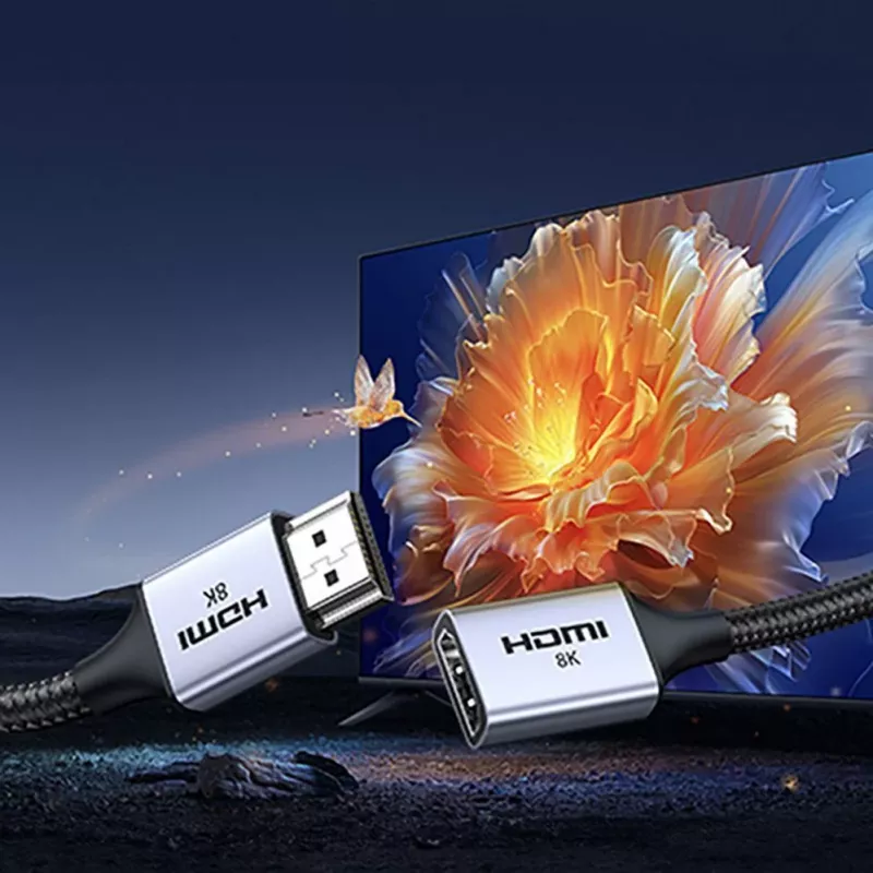 UGREEN HD165 HDMI 2.1 ilginimo laidas 0,15 m – pilka