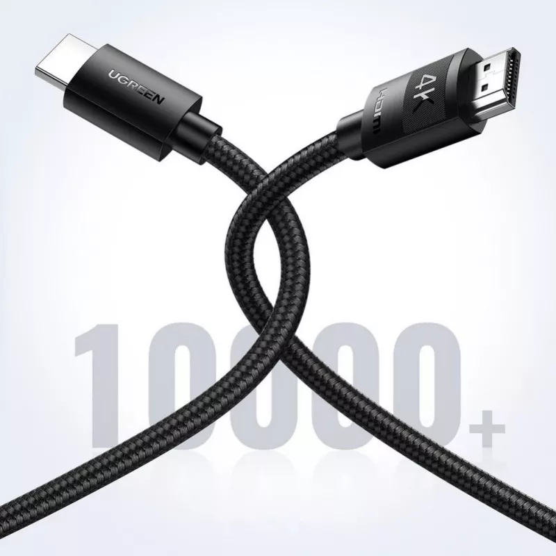 UGREEN HDMI 2.0 laidas 4K 2m Juodas (HD119 40101)