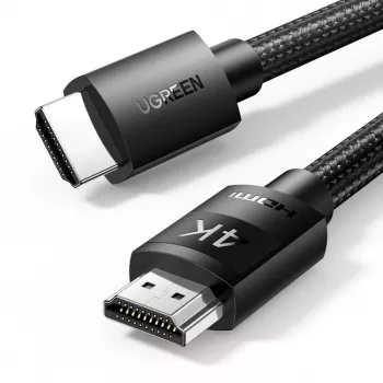 UGREEN HDMI 2.0 laidas 4K 2m Juodas (HD119 40101)