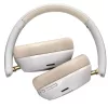 UGREEN HiTune Max 5C belaidės ausinės per ausis, hibridinis ANC, Bluetooth 5.4, 40 mm tvarkyklės, 40 val. baterija - smėlio spalvos