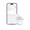 UGREEN HiTune P3 belaidės ausinės su hibridiniu ANC, 35dB triukšmo slopinimu, 4-mic ENC, 30H baterija, IPX5, Bluetooth 5.2, maža delsa, baltos
