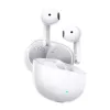 UGREEN Lightbuds Basic pusiau į ausį įdedamos belaidės ausinės, Bluetooth 5.3, 30h baterija, IPX5, baltos