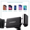 UGREEN LP189 60796 Automobilinis telefono laikiklis su prietaisų skydelio sagtimi - Juoda
