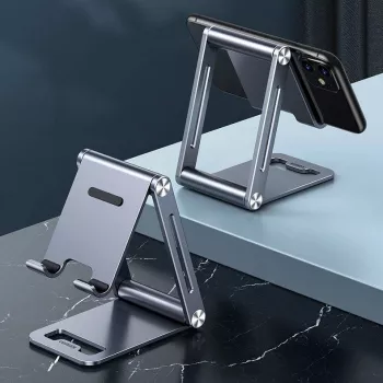 UGREEN Metal Aluminum Folding Phone and Tablet Stand Gray (LP263 80708)