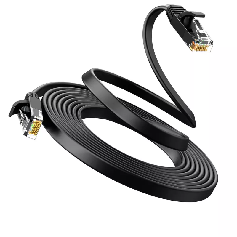 UGREEN NW102 Cat.6 UTP Ethernet Patch Cable RJ45 3m juoda