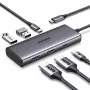 UGREEN Revodok Pro 206 USB-C 6-in-1 Hub su 4K HDMI, 100W PD, Gigabit Ethernet, USB 3.0