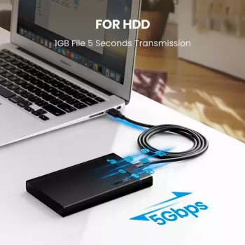 UGREEN US184 USB-A į USB-C 3.0 laidas, 1,5 m, juodas