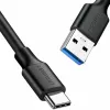UGREEN US184 USB-A į USB-C 3.0 laidas, 2 m, juodos spalvos