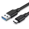 UGREEN US184 USB-A į USB-C 3.0 laidas, 2 m, juodos spalvos