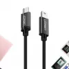 UGREEN US242 USB-C į Mini USB laidas 1m juodas
