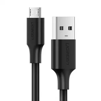 UGREEN US289 Micro USB / USB-A Laidas 0,25m - Juodas