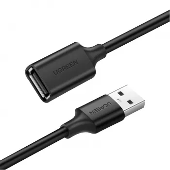 UGREEN USB 2.0 prailginimo laidas – A tipo vyriškas į moterišką, 480Mbps duomenų perdavimas – 2 m