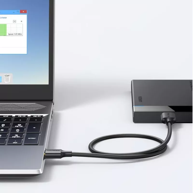 UGREEN USB 3.0 A į Micro-B laidas 1m juodas