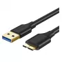 UGREEN USB 3.0 A į Micro-B laidas 1m juodas