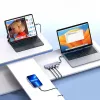 UGREEN USB 3.0 Hub 4-Port su 1m kabeliu - Juoda (CM219)