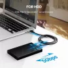 UGREEN USB-A į USB-C 3.0 laidas, 1 m, juodas