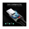 UGREEN USB-C į USB-C 100W pintas nailono įkrovimo laidas 2 m juodas