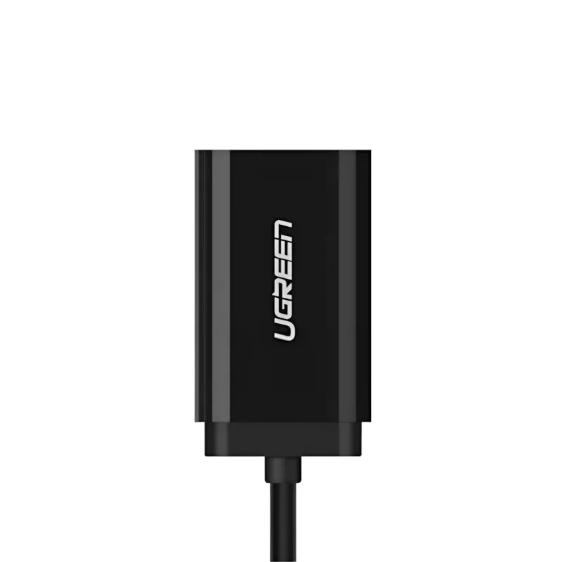 UGREEN USB į 3,5 mm išorinė stereo garso adapteris - juoda