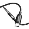 UGREEN USB Type-C į 3,5 mm AUX garso kabelis 3 m - juodas