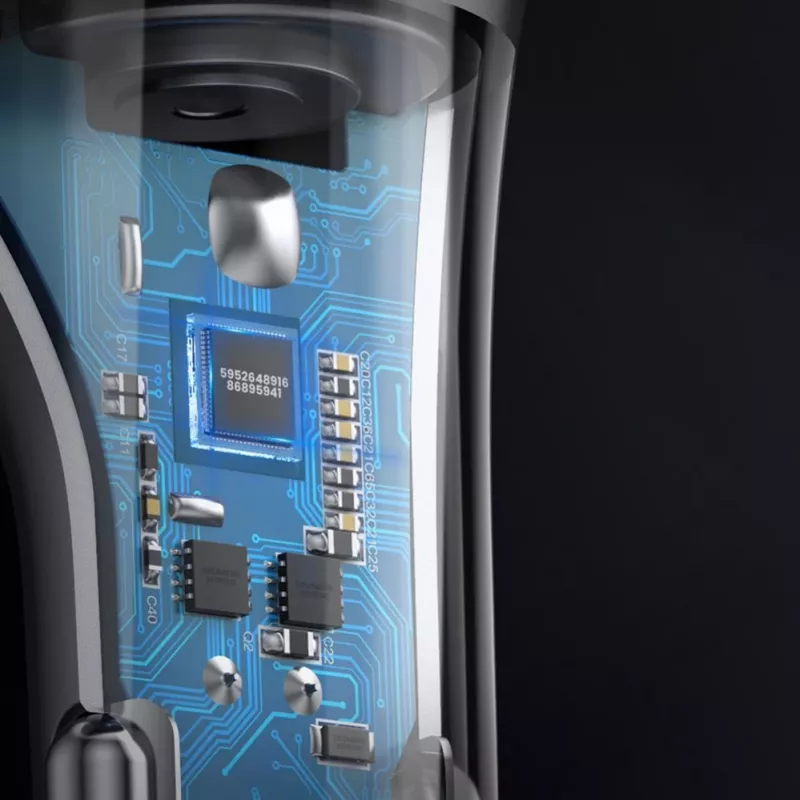 UGREEN USB Type C / USB QC PD 24W automobilinis įkroviklis su 12V cigarečių žiebtuvėlio lizdu sidabrinis (CD204)
