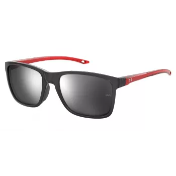Under Armour vaikiški akiniai nuo saulės UA7002S268F6T - matinė juoda, pilki lęšiai, 56 mm