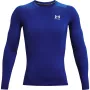 Under Armour HG Armour Comp LS Vyriški kompresiniai marškinėliai ilgomis rankovėmis Royal Blue