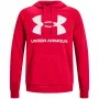 Under Armour vyrų Rival Fleece Big Logo gobtuvas raudonas 1357093 600